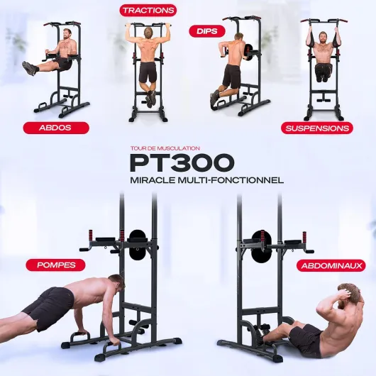 , Chaise Romaine Musculation Maison + 7 Fonctions en 1 PT300
