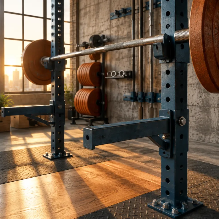 Optimiser ses power rack squats dans un home gym urbain élégant et sûr