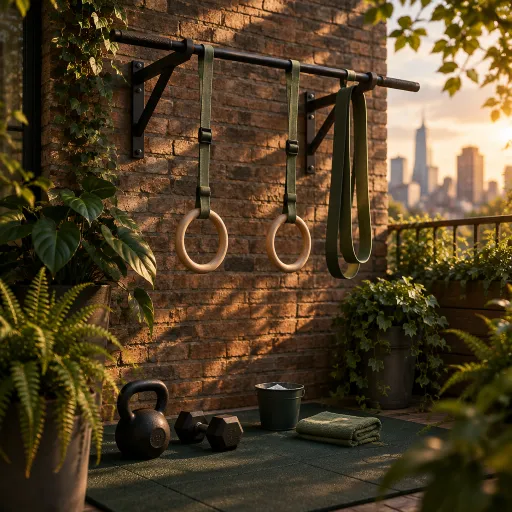 Choisir une barre de traction extérieur pour un home gym urbain performant