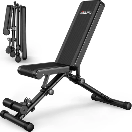MD35 Banc de Musculation Pliable - Banc Musculation Complet Capacité de Poids de 318 KG