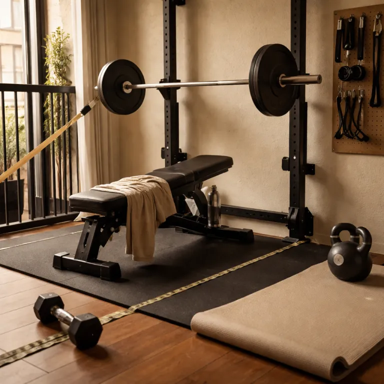 Home gym pour entraînement full body : structurer un espace urbain vraiment efficace