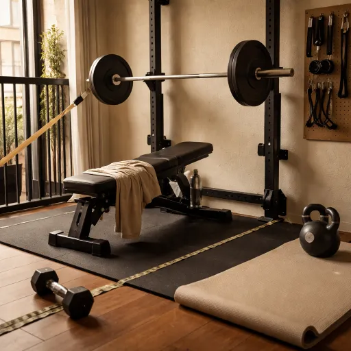 Home gym pour entraînement full body : structurer un espace urbain vraiment efficace