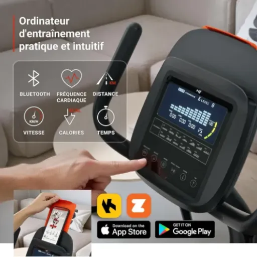 Test HOP-SPORT HS-5000L Ranker : le vélo semi-allongé sérieux pour s’entraîner sans flinguer son dos