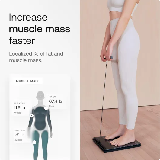 Body Scan – Balance connectée validée cliniquement, Wi-F & Bluetooth, analyse segmentaire (graisse, muscle, eau), ECG, âge vasculaire, santé nerveuse, Apple Health & Google Fit, Noir