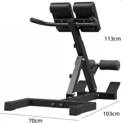 Test Gresonic Chaise Romaine Hyperextension : pratique pour débuter, mais pas idéale pour les grands gabarits