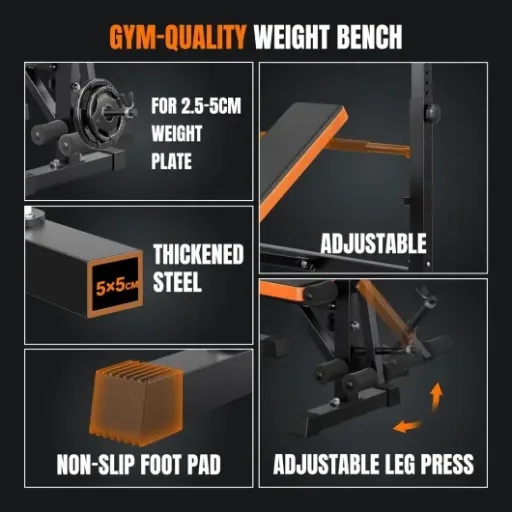 Test YOLEO Banc de musculation réglable : un banc sérieux pour s’entraîner à la maison sans exploser le budget