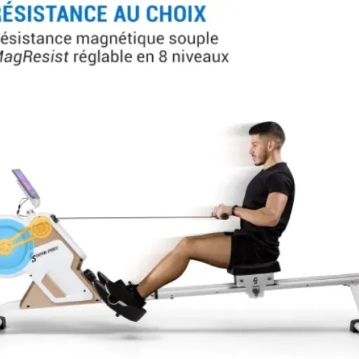Test CAPITAL SPORTS Stream M1 : un rameur sérieux pour s’entraîner au calme à la maison