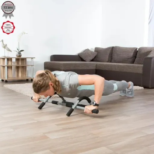Test Ultrasport Barre de traction porte : pratique pour commencer, mais faut bricoler (ou avoir la bonne porte)