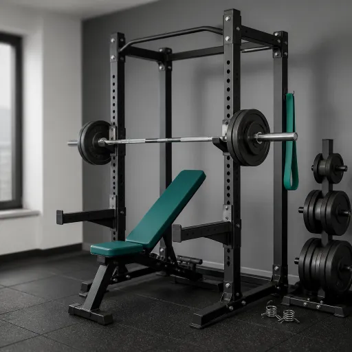 Programme full body en home gym : trois séances par semaine avec rack, barre et banc