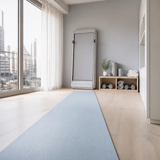 Tapis de course pliable : l’allié compact des home gyms urbains