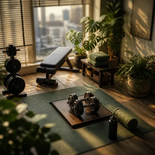 Haltère réglable : la pièce maîtresse d’un home gym urbain performant