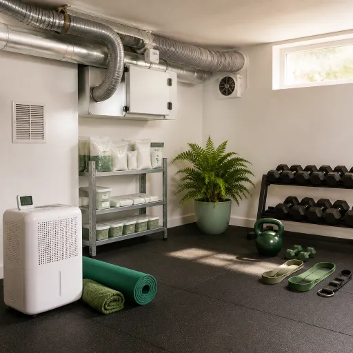 Salle de sport au sous-sol : ventilation et humidité, les deux variables qu'on règle ou qu'on regrette