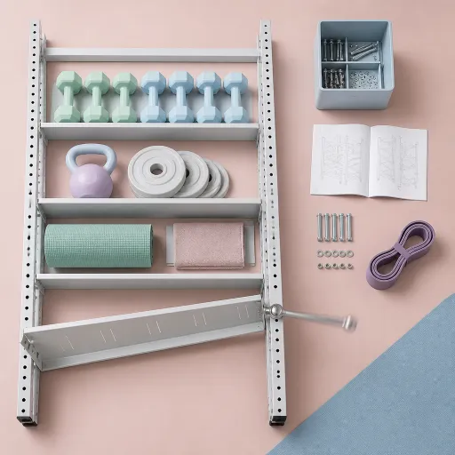 Bien organiser son home gym avec un rack de stockage digne d’une salle pro
