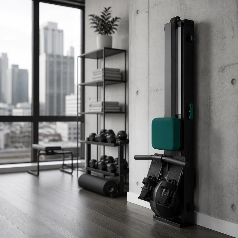 Rameur pliable : l’allié cardio élégant pour un home gym urbain