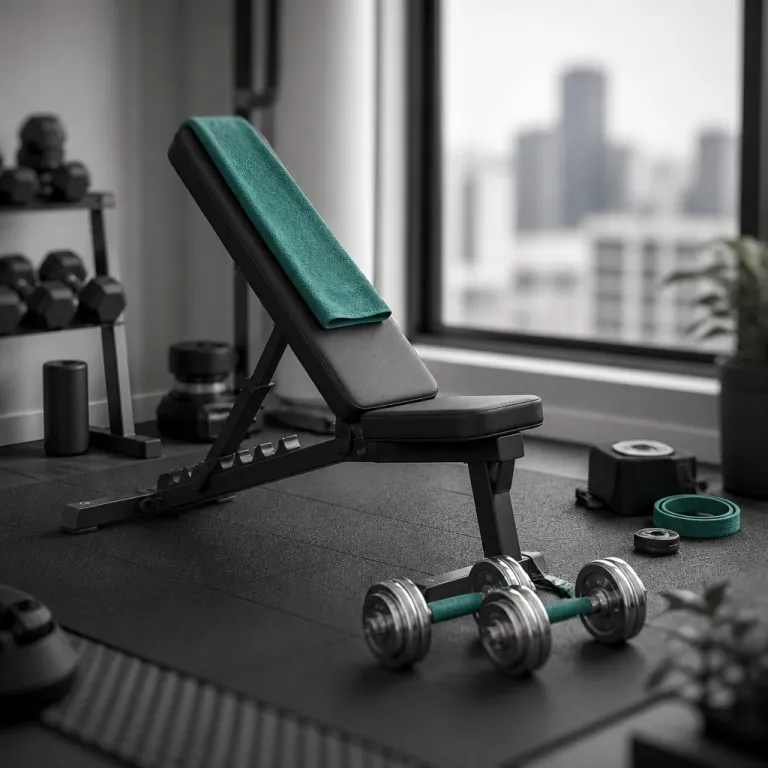 Maîtriser le développé incliné aux haltères dans un home gym urbain