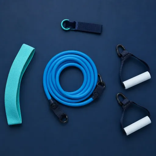 Élastique de musculation : l’allié discret mais puissant de votre home gym urbain