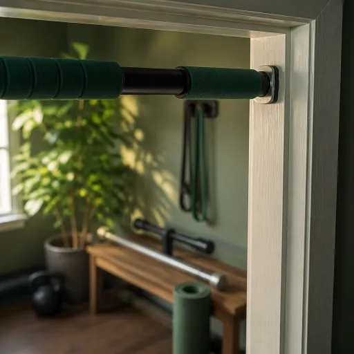 Bien choisir sa barre de traction pour cadre de porte en home gym urbain